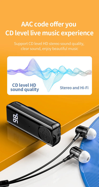 Bluetooth 5.3 Receiver Adapter Wireless Audio Adapter 3.5mm AV/AUX Jack ANC+ENC Active Noise Reduction Reciever For Car PC