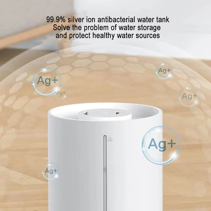 Original Mijia Humidifier 2 300mL/h Humidification 4L Large Capacity Mist Maker Add Water Home Humidity Control Low Sound Home