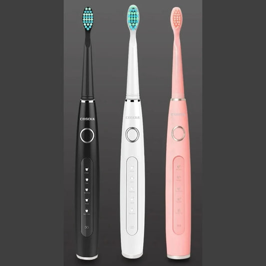 COSOUL Replacement Toothbrush Heads for COSOUL Electric ToothBrush Soft Bristle Nozzles Deeply Clean