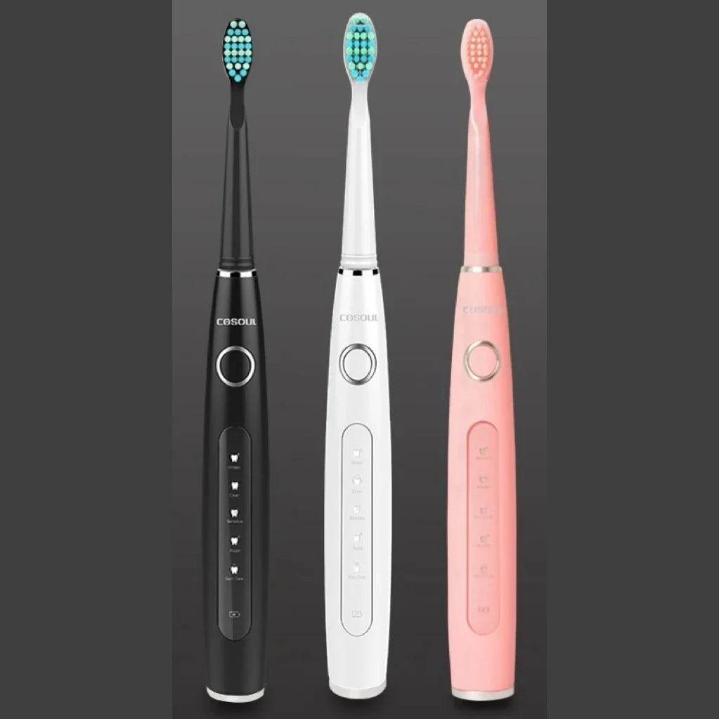 COSOUL Replacement Toothbrush Heads for COSOUL Electric ToothBrush Soft Bristle Nozzles Deeply Clean