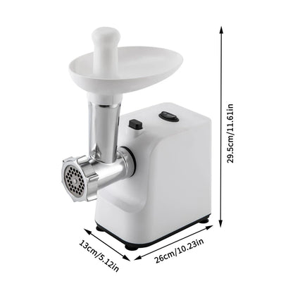 1000W Electric Meat Grinder Sausage Maker with 3 Grinding Plates Food Pusher Meat Mincer Juicer Food Grinder for Home Kitchen