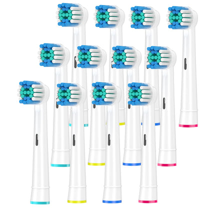 4/8/12/16/20Pcs Replacement Toothbrush Heads Compatible with Oral-B Braun Professional Electric Toothbrush Heads Brush Heads