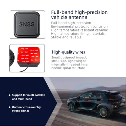 HONGXIN High-Precision RTK Antennas, Single and Dual-Band Full-Frequency Antennas, Vehicle-Mounted GPS Antennas