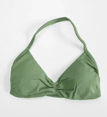 Impact Strappy Bra Gym Top Backless Yoga Bra Removable Cups Women Workout Clothing Seamless Bras Scrunch Workout Yoga Tank