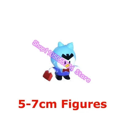 Supercell Star-Player Leon Mini Anime Figure Fashion Game Character Decoration Cartoon Doll Collectible Gift for Christmas