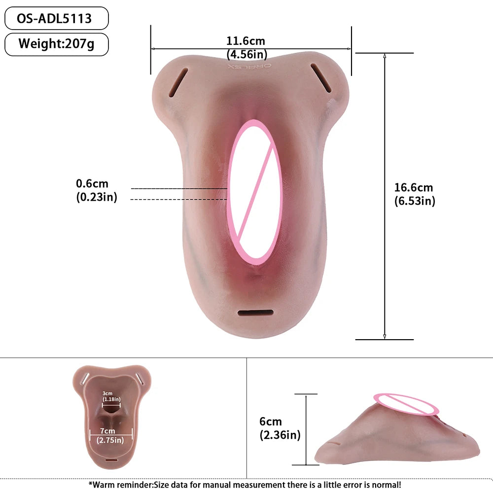 SXXY Super Lifelike Vagina Chastity Cage Penis Hiding Insertable Toy Flexible Silicone Cock Cage Adult Intimate Pleasure Product