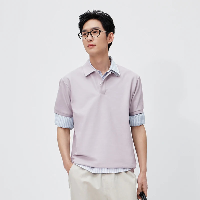 Semir Mens Polo 2026 Classic Lapel Knitted Moisture Wicking Quick Dry Cool Feeling Antibacterial