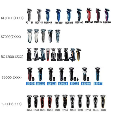 Replacement Head Part Compatible with Philips Norelco 5000 7000 9000 RQ1100(11xx) RQ1200(12xx) RQ1000(10xx) shavers Attachment