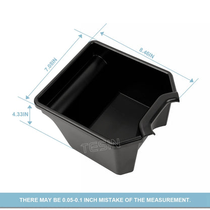 TESIN Car Rear Center Storage Box Organizer for Suzuki Jimny JB74 2/4 Door 2019 2020 2021 2022 2023 2024 Up Interior Accessories