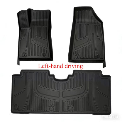 TPE Floor Mats Compatible For 2025 2026 Geely EX2 All Weather Protector Foot Pads Waterproof Cargo Liners Right Rudder LHD RHD