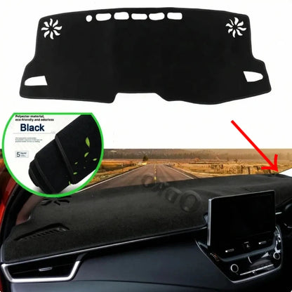 Car Dashboard Cover Avoid Light Anti-UV Pad Sun Shade Mat Non-Slip Carpets For Toyota Corolla E210 2019 2020 2021 2022 2023 2024
