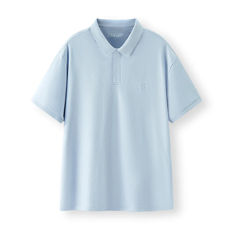 Semir Men Polo Shirt Basic Business Urban Casual Soft Knit Versatile Short Sleeve Top 2026 Comfortable Daily Fashion Wear