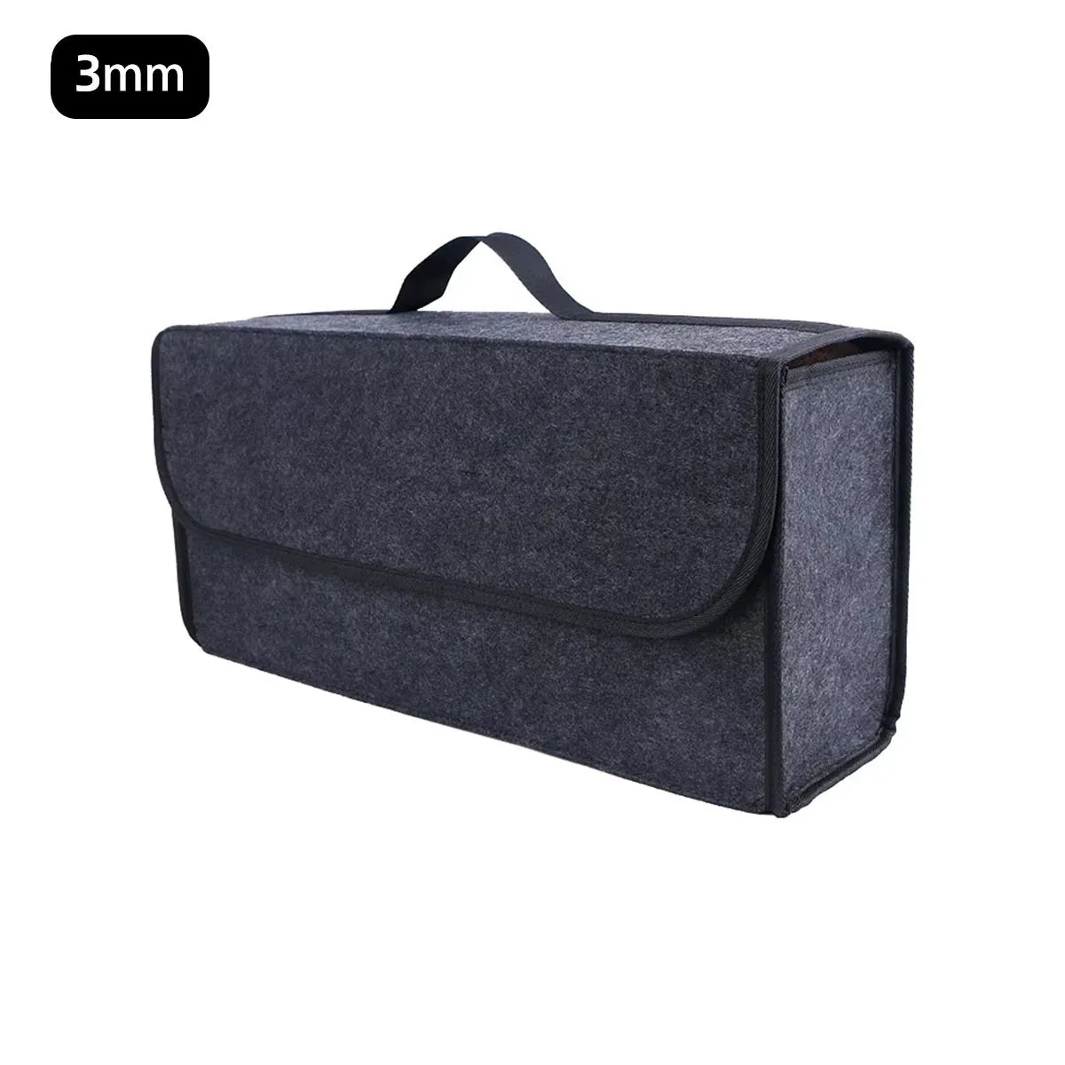 PINMOAP Car Trunk Storage Bag Foldable And Thickened Felt Box Car Storage Box Universal High-Quality And Durable Felt Fabric
