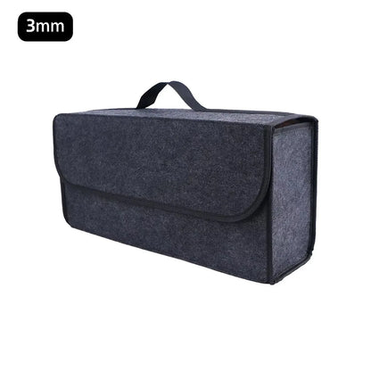 PINMOAP Car Trunk Storage Bag Foldable And Thickened Felt Box Car Storage Box Universal High-Quality And Durable Felt Fabric