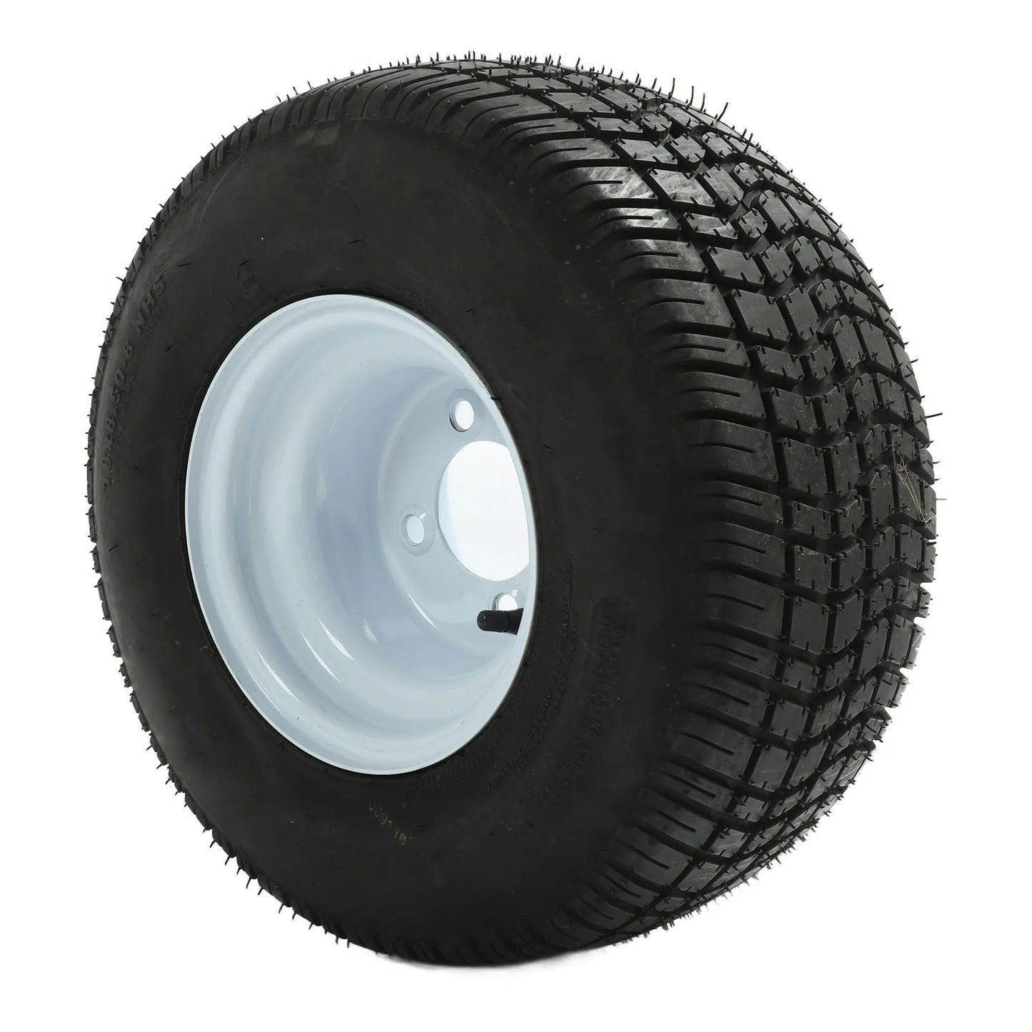 18x8.50‑8 Golf Cart Tires Rubber Better Handling Golf Cart Tire and Wheel Assembly Replacement for E‑Z‑GO Golf Carts