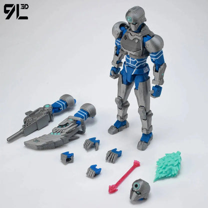 9L3D Printed Invincible Tech Jacket Toys Action Figures Titan13 T13 Dummy 13 Superheroes Multi-Jointed Movable Shapeshift Toys