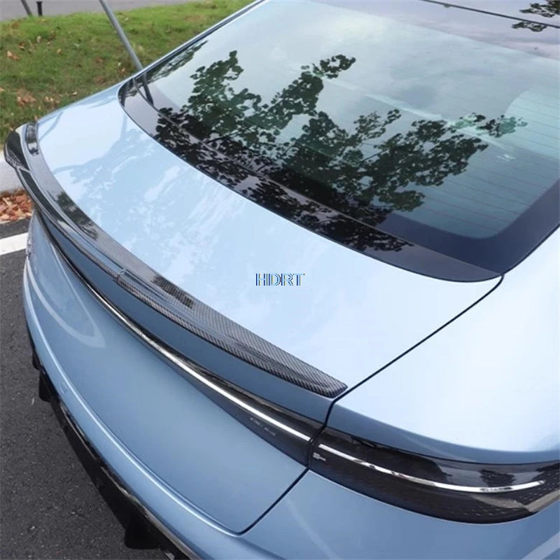 For BYD Seal EV 2022 + Car Styling Fixed Wind Pressure Tail Wing Cover Rear Trunk Roof Spoiler Sport Surround Plate Accessories