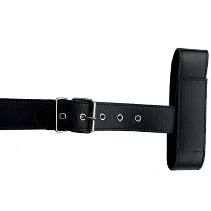 2 in 1 Leather Sex Bondage Set BDSM Anal Hook with Ball Gag Anal Trainer Role Play Butt Plug Fetish Slave Sex Toys for Woman Man