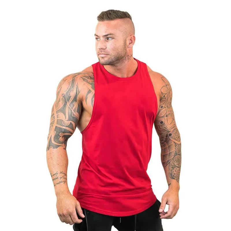 Design Brand Logo/Picture Custom Gym Tank Top Clothing Bodybuilding Workout Men Fitness Singlet Sleeveless Vest Muscle Shirt Men