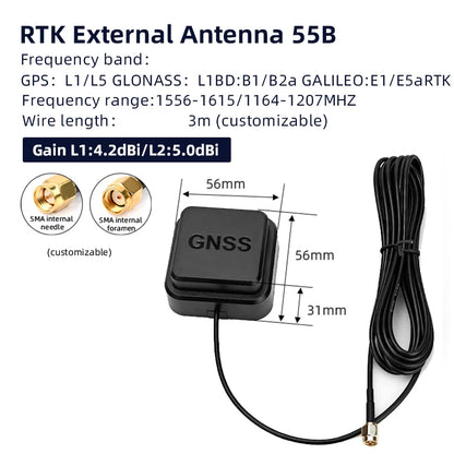 HONGXIN High-Precision RTK Antennas, Single and Dual-Band Full-Frequency Antennas, Vehicle-Mounted GPS Antennas