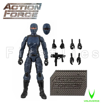 1/12 6inches Valaverse Action Force Action Figure Wave 3.1 Anime Model For Gift
