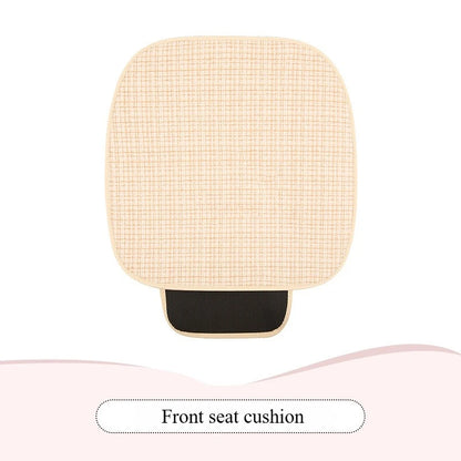 Bear Plush Seat Cushion Cover Universal Skin-Friendly Cute Soft Car Pillow Case Autumn Winter Decorative Seat Accessories