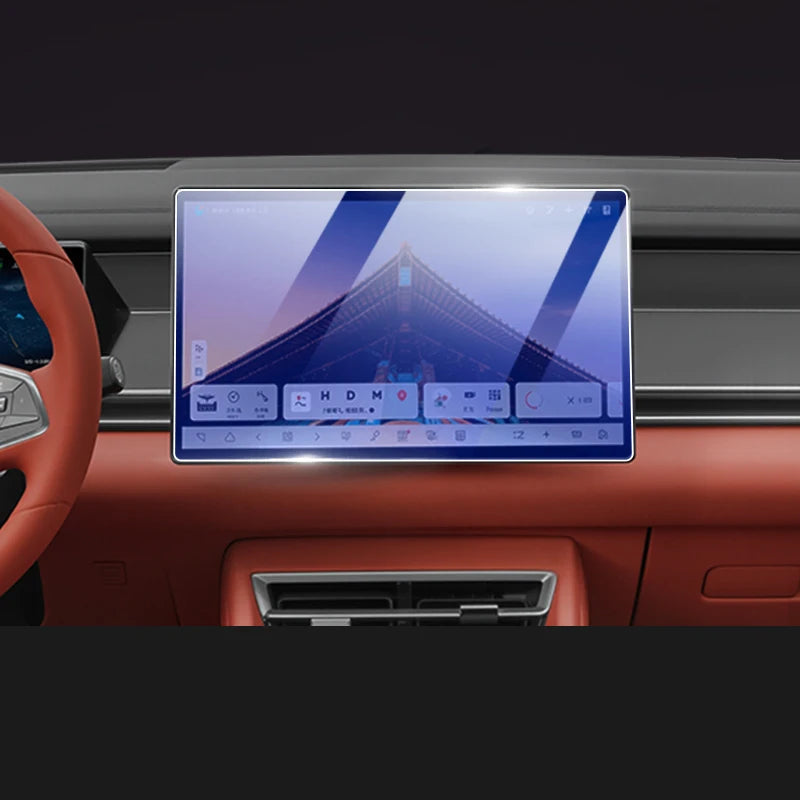 For BYD Sealion 8 Atto 8 Tang L Car Rear Air Conditioning Film Central Control Navigation Tempered Instrument Glass Accessories