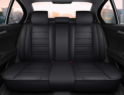 Full Coverage Pu Leather Car Seat Covers for FORD Focus MK2 Edge Explorer Ecosport Escape Everest Fiesta C-MAX Car Accessories