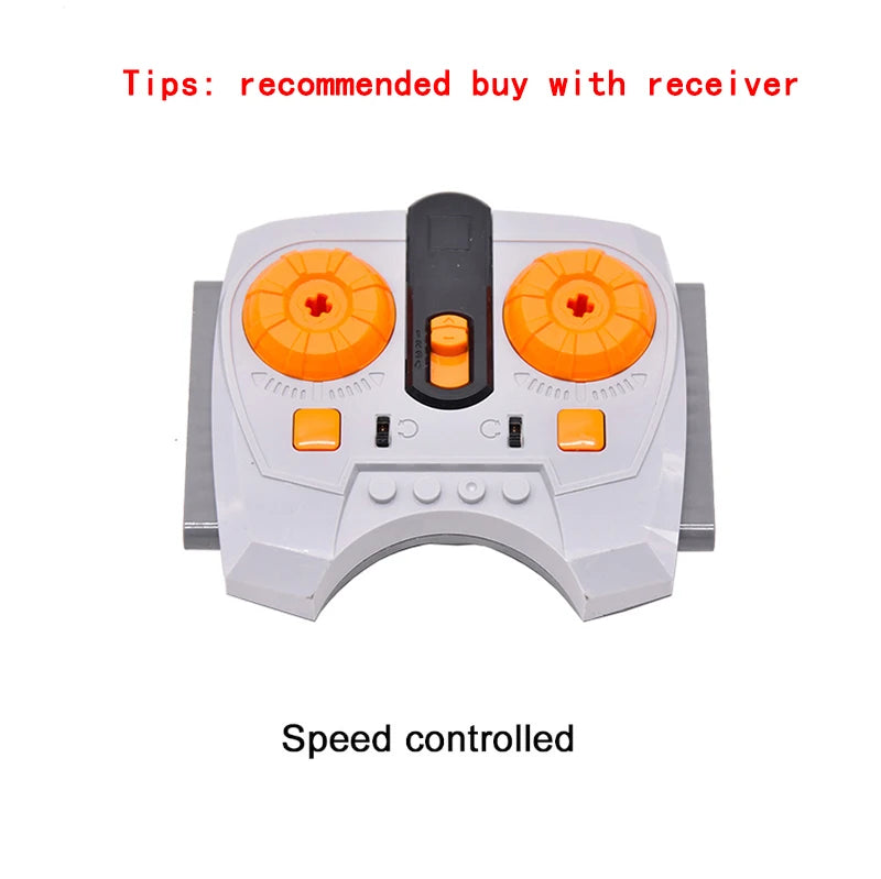 MOC High-Tech Power Functions Servo Motor Polarity Switch Light Set IR Speed Remote Control Receiver Battery Box DIY toys