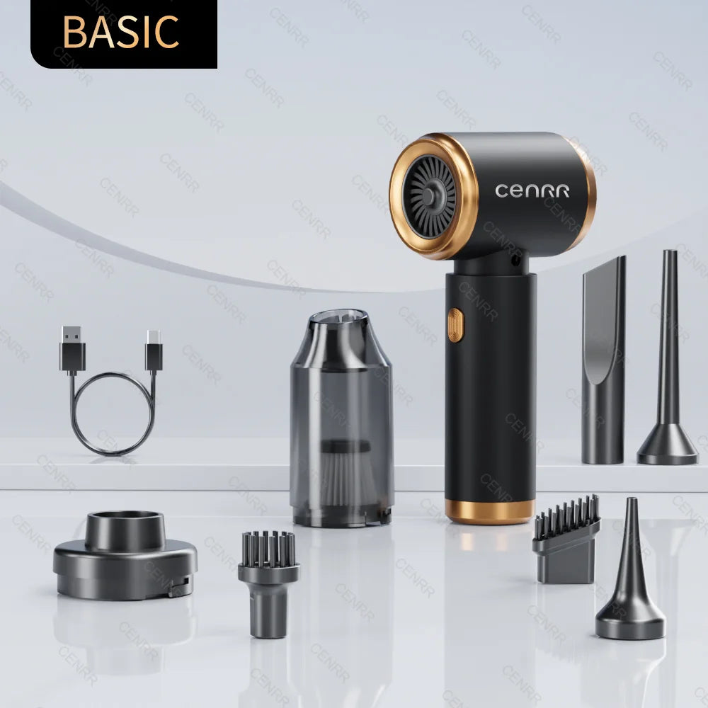 CENRR Car Vacuum Cleaner High Suction Wireless Vacuum Cleaner Cordless Vacuum Cleaner for Car High Pressure Cleaning Machine