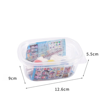 1pcs Fun Box DIY Handmade Graffiti Dolls For kids Birthday Kindergarten Home Party Gift Pinata Gift Bag Treasure Box Filling