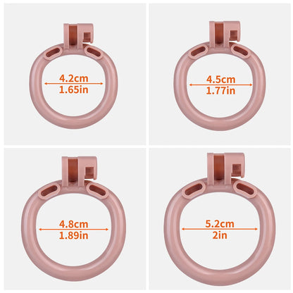FRKO Lightweight Mens Chastity Strap Cage 4 Size Lockcock Rings Negative Chastity Insert BDSM Adult Games CBT Sex Toys 정조대 18+