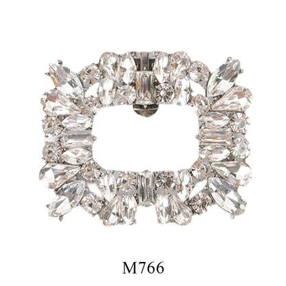 1Pc Shiny Shoes Clips Women High Heel Rhinestone Wedding Bride Shoes Charm Buckle Decorations Jewelry Shoes Accessories