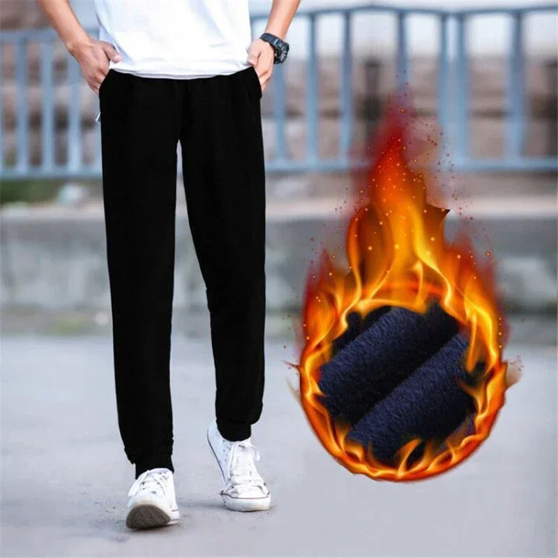 Spring Autumn Tall Men Pants Joggers Streetwear Casual Sweat Track Jogging Black Blue Grey Trousers Harem Male Fleece Sweatpants