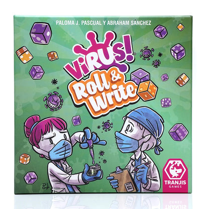 Virus roll & write Un divertidisimo