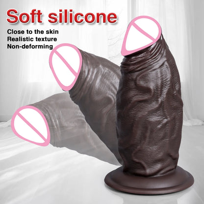 Super Big Black Anal Dildo Penis Prostate Massager Soft Silicone Sexy Adult Masturbator Oversized Strap-on Dildos Anal Sex toys