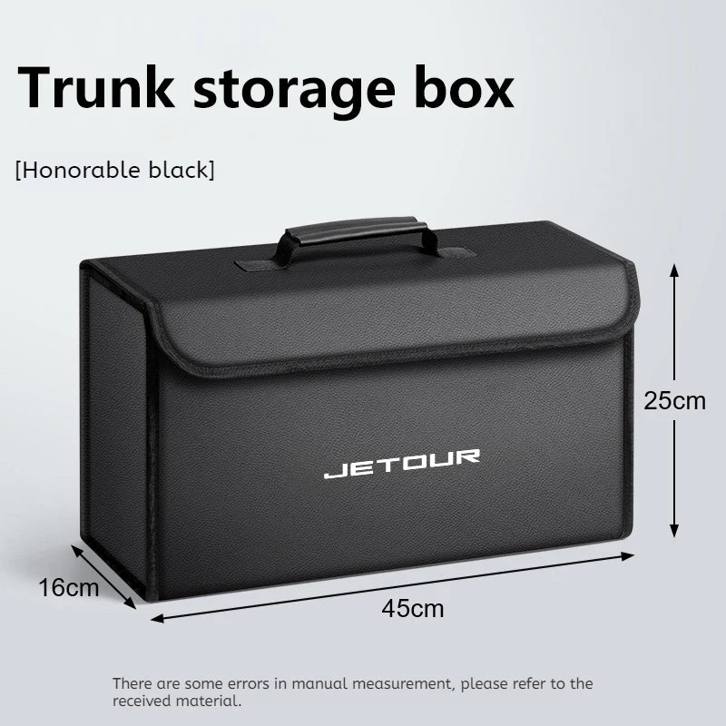 Suitable for Jietu ST T2 T3 X70 X70SM X95 DASHING 2024 2025 2026 car trunk storage box foldable storage bag accessories