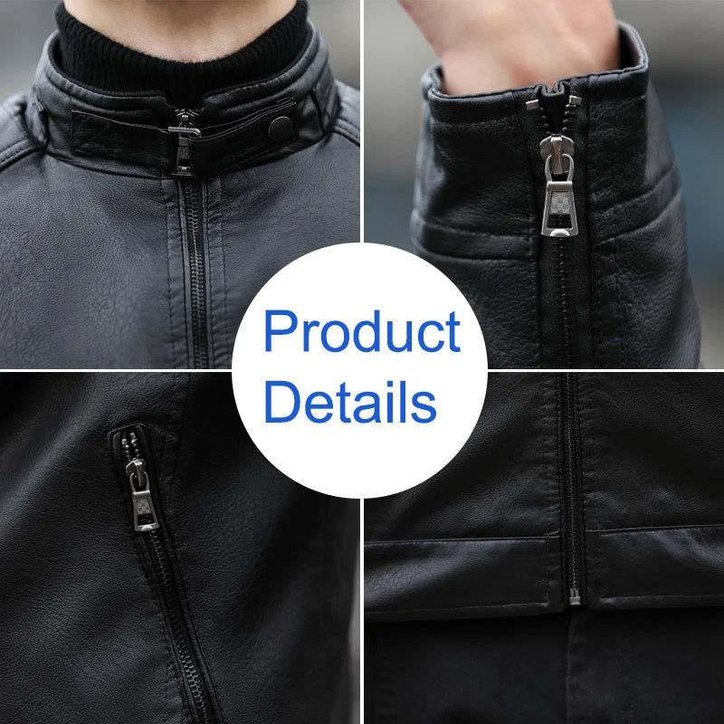 Men'S New Winter Cycling Coat, Outdoor Plus Velvet Insulated Jacket for Men, Casual Daily Jacket for Men
