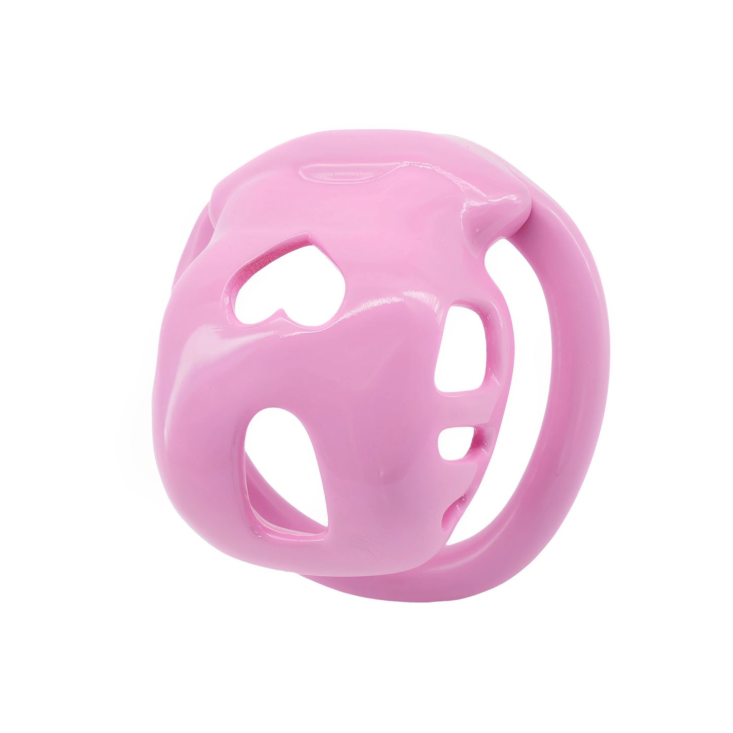 Love Heart Hollow Breathable Chastity Cage Male Lightweight Crotch Restraint Device, Femboy Crotch Restraint, JJ Hiding
