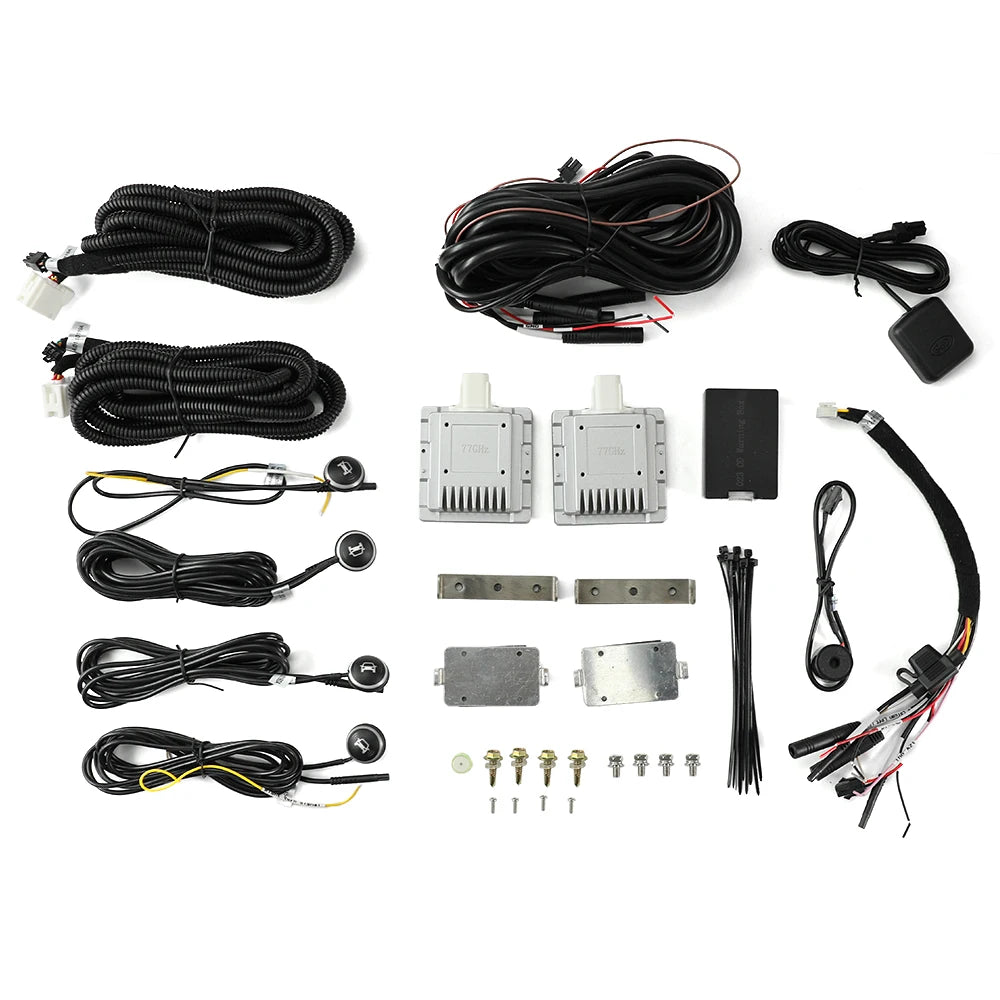 77GHz Millimeter Wave Radar Assist BSD Alarm System Car Blind Spot Lane Change Parallel Assist System Parking Sensor