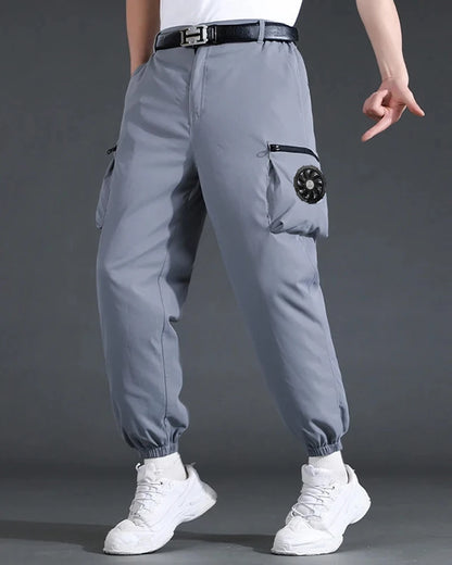 New Summer Air Conditioner Pants Men's High Temperature Work Anti-Sunlight Refrigeration Air Conditioning Pants Outdoor Workwear