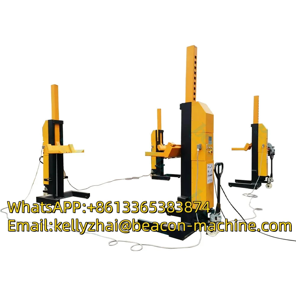 BEACON Truck 4 Post Lift Elevator Machine BC-4175 Mobile Lift Column Equipment for Car Lift