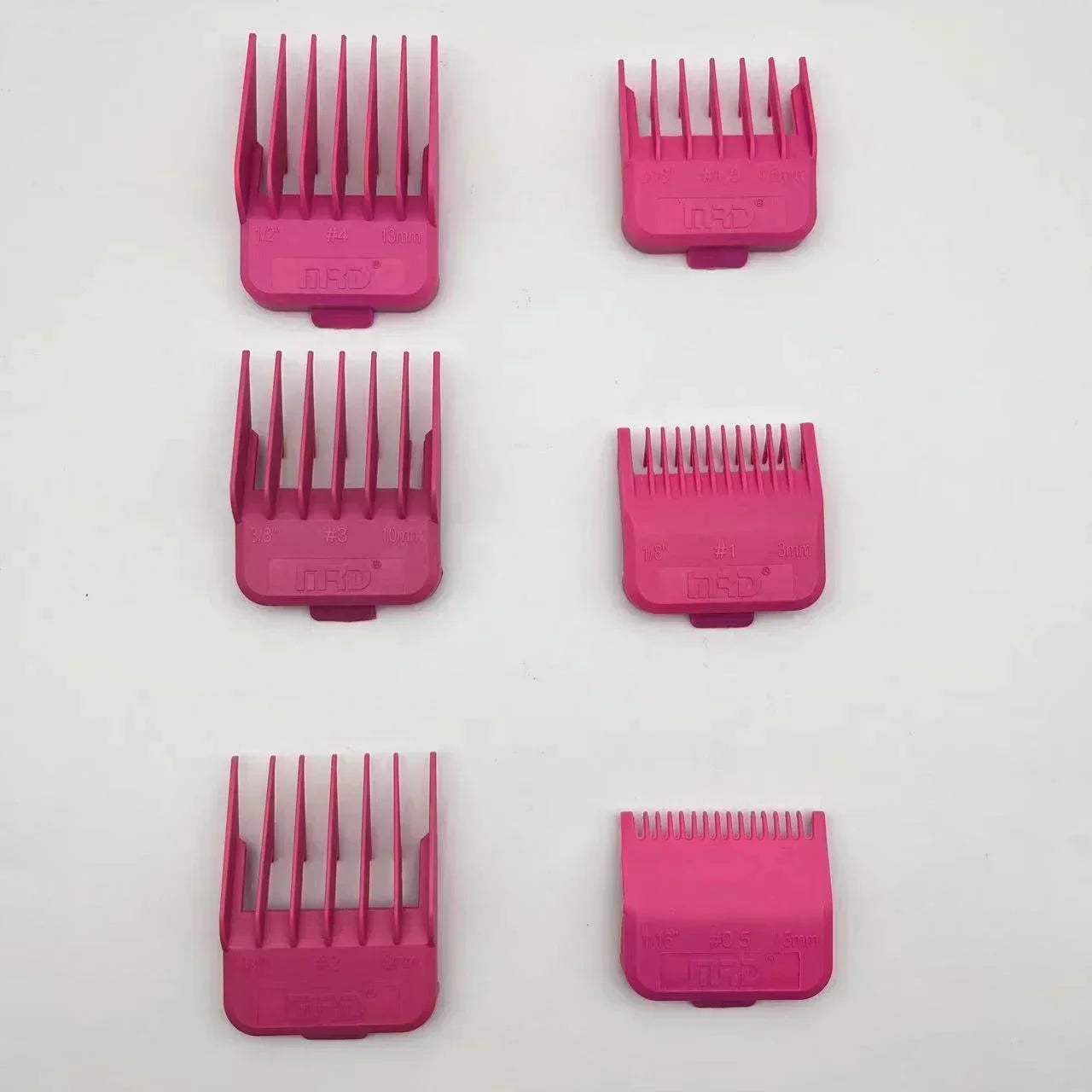 MRD Professional Hair Clipper Combs, Professional Cutting Guide Comb for Wahl with Metal magnet design 1.5/3/4.5/6/10/13MM