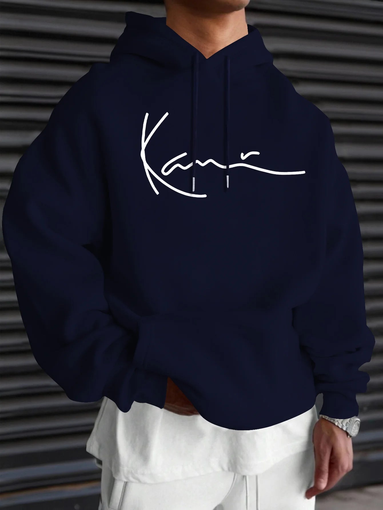 fashion Print Autumn winter models Men's windproof Warm Cotton Oversized Hoodie Outdoor Commuter Women's High Elastic Top