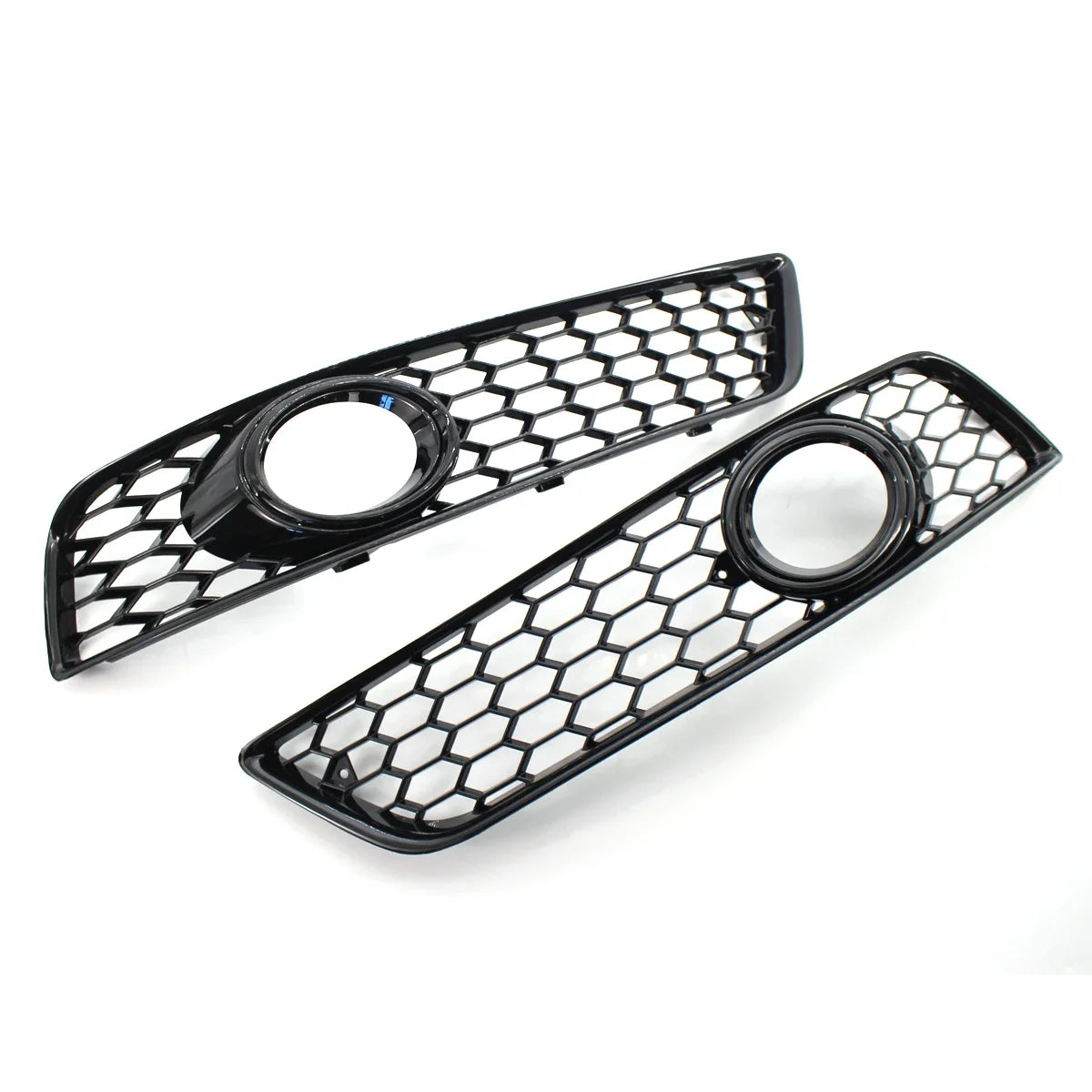 Glossy/Chrome Car Front Grille Honeycomb Grille Cover Mesh Grill For Audi A3 8P 2009-2013 8P0807682D  Fog Light Grille Cover