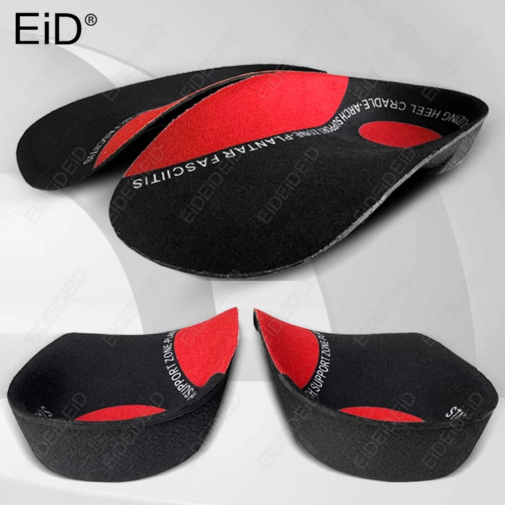 Flat Feet Insole Severe Orthotic Arch Support Insert Orthopedic Shoes Sole Pads Heel Pain Plantar Fasciitis Men Woman Unisex