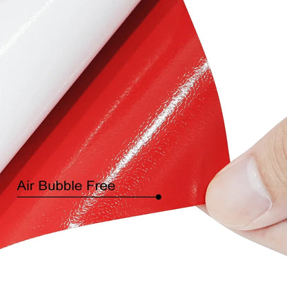 High Gloss Glossy Red Wrap Vinyl Film Car Whole Body DIY PVC Color Change Sticker Protective Cover Decal Auto Tuning Accessories