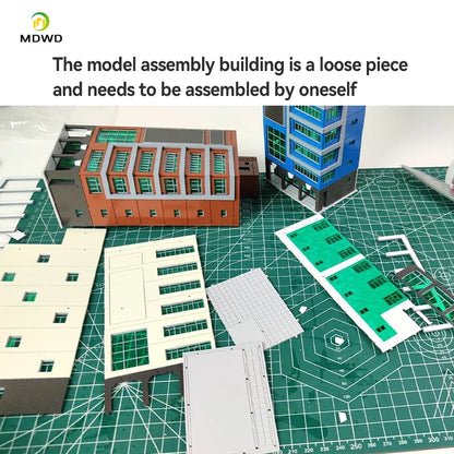 Outland Models 144 N Scale Train Railway Skyscraper Building Shopping Center Toy Educational Playful Learning