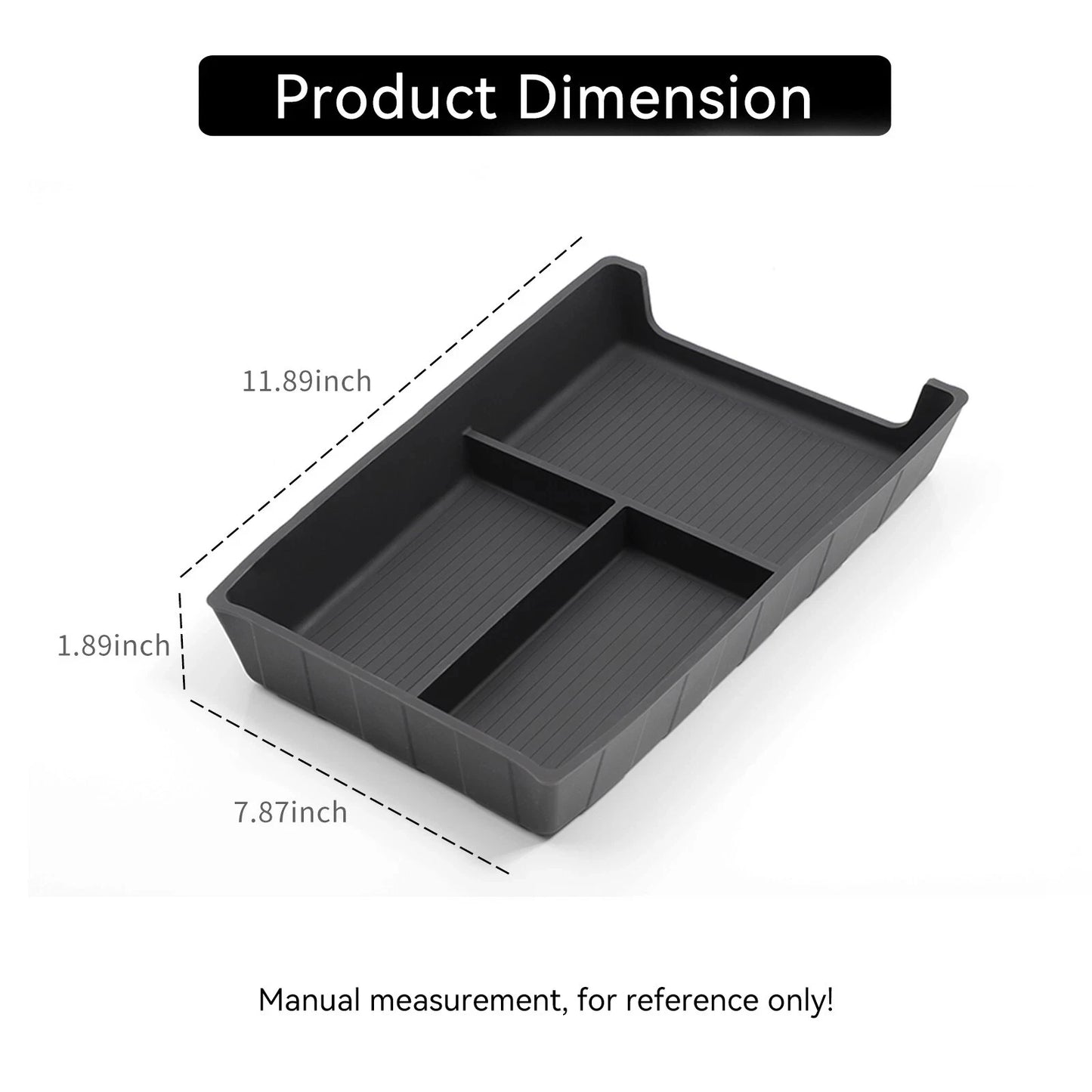 For BYD Sealion 07 2024 2025 Armrest Storage Box Center Console Layered Storage Box Cup Holder Modification Interior Accessories