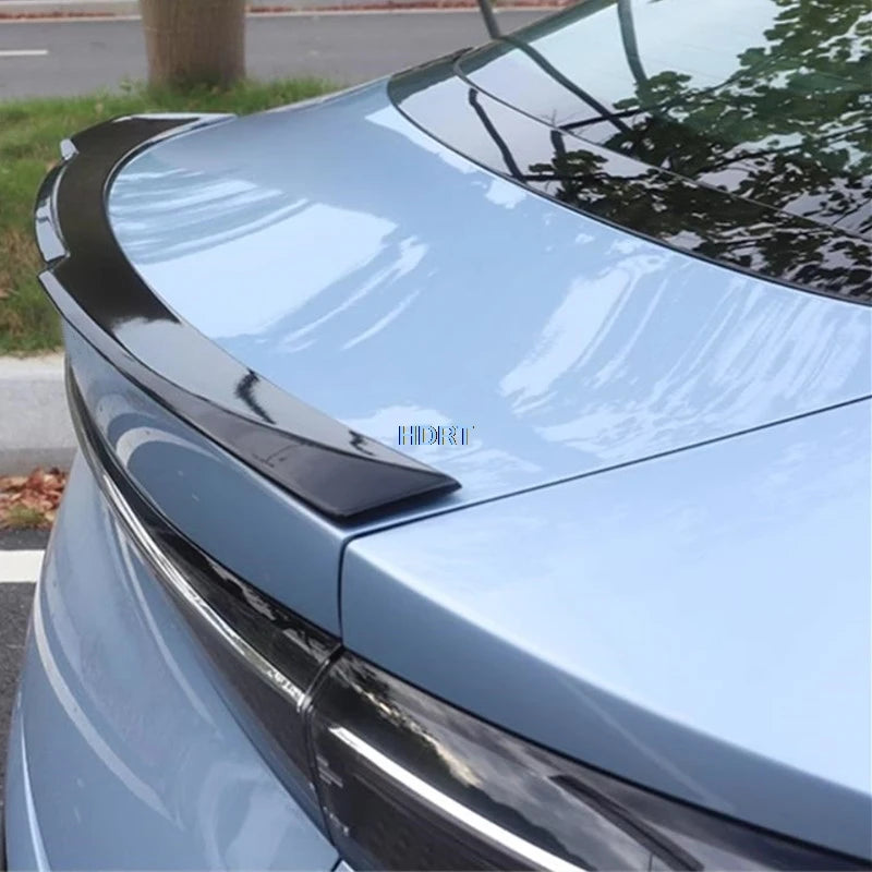 For BYD Seal EV 2022 + Car Styling Fixed Wind Pressure Tail Wing Cover Rear Trunk Roof Spoiler Sport Surround Plate Accessories